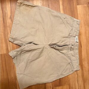 Carhartt Men's Beige Cargo Shorts